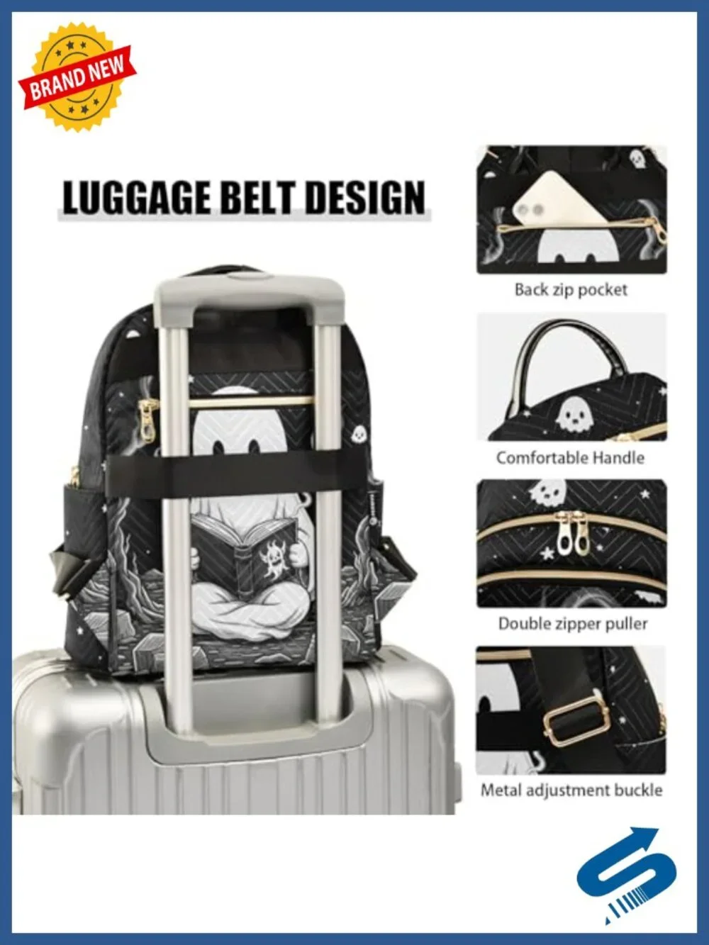 Quilted Mini Fashion Backpack Purse for Women, Lightweight Travel Backpack